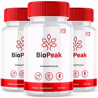 3 Pack) Biopeak for Men, Bio Peak Advanced Male Support Pills