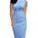 Miusol Women's Retro Ruffle Style Slim Work Pencil Dress
