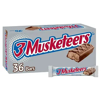 3 Musketeers Chocolate Candy Bars,