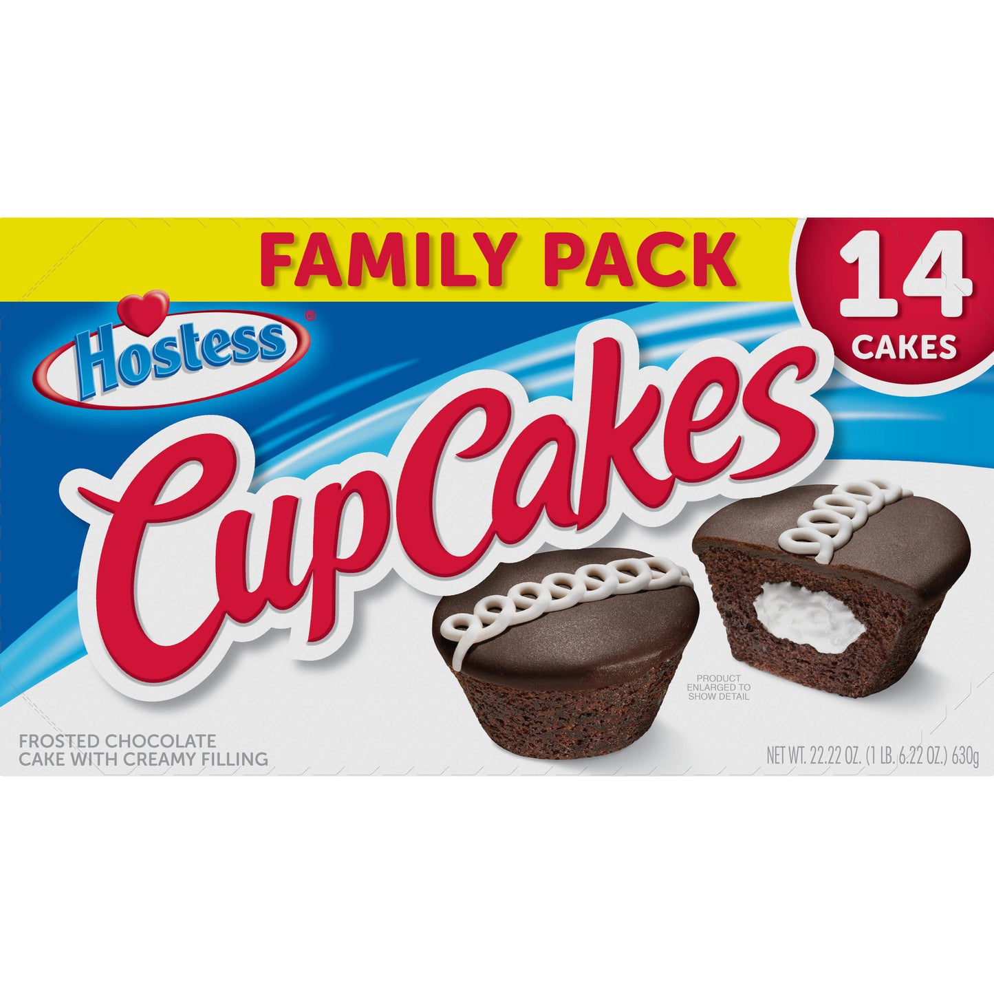 HOSTESS Chocolate Cupcakes Family Pack 14ct 22.22oz