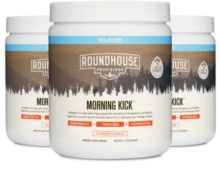 Morning Kick for better health 3 jars mix with water