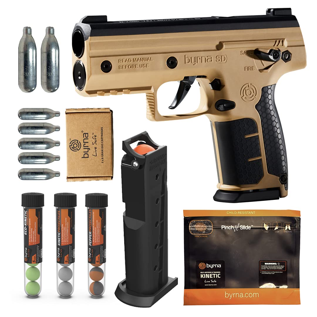 Byrna SD Launcher - Universal Kit Include Safety Switch / Safety Orange