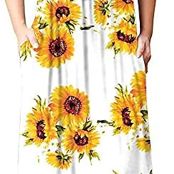 PCEAIIH Women Long Sleeve Loose Plain Maxi Pockets Dresses Casual Long Dresses