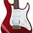 Genuine Electric Guitar DLASO Double Rock Electric Guitar 24 Grade Lead Tone Metal Punk Electric Guitar