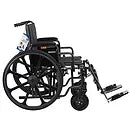 Dynarex DynaRide Heavy Duty Plus Wheelchair WIDE SEAT