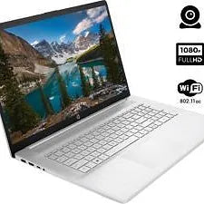HP 17.3" Full HD IPS Notebook,AMD Ryzen 5 5500U Processor,8GB DDR4 RAM,2TB SSD,AMD Radeon Graphics,Wifi-AC,Bluetooth,USB,HDMI,Windows 10 Pro