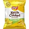 Lays Kettle Cooked 40% Less Fat Original Potato Chips, 1.375 Ounce (Pack Of 64)