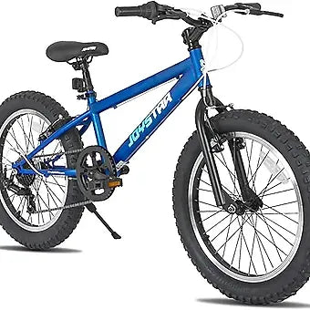 JOYSTAR 20 Inch Mountain Bike for Kids Ages 7-12 Year Old, Fat Tire Kids Bike Fe