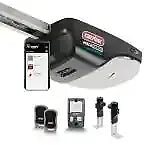 The Genie Signature Series Max Performance 4063-NMSV premium screw drive smart garage door opener