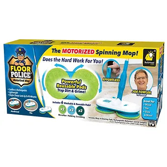 Floor Police Motorized Spin Mop &nbsp;Cordless Mop