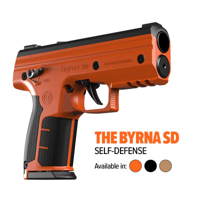 Byrna SD Launcher - Universal Kit  Include Safety Switch / Safety Orange