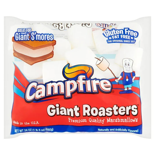 Campfire Giant Roasters Premium Quality Marshmallows, 24 oz